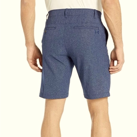 Under Armour Heat Gear Showdown Vented Mens Golf Shorts Blue 42 - Picture 3 of 8